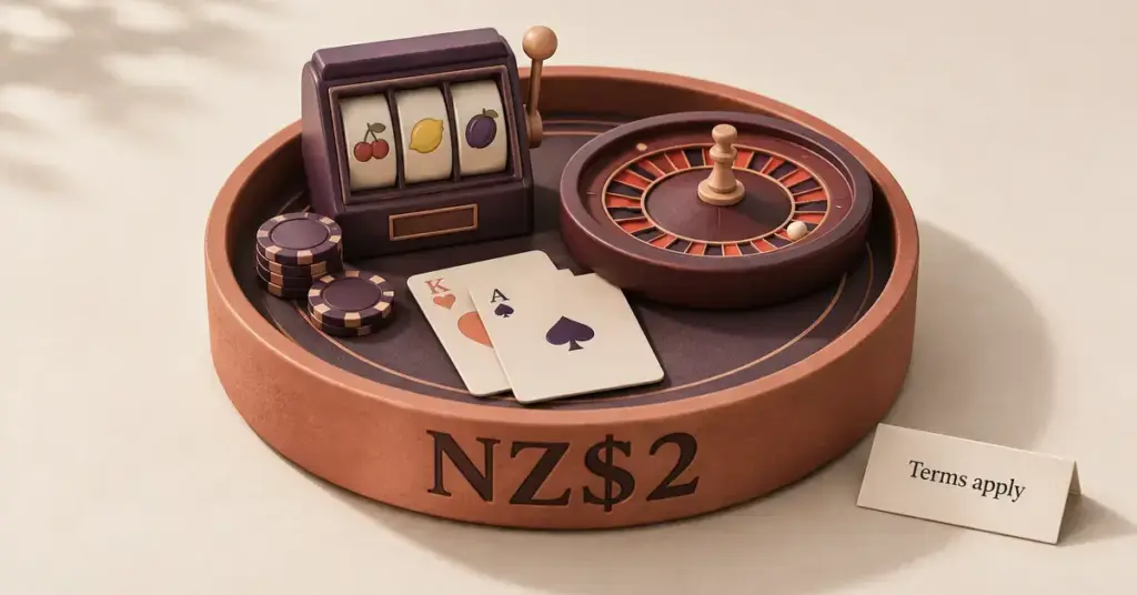 $2 Deposit Casinos NZ