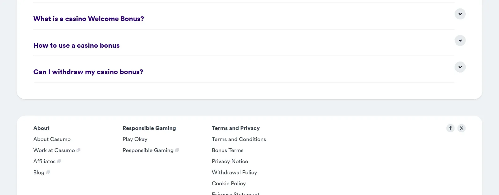 Casumo NZ promotions page with the 100% up to $1,500 plus 150 bonus spins welcome offer