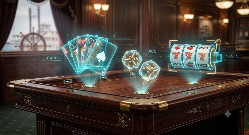 Games at River Belle Casino