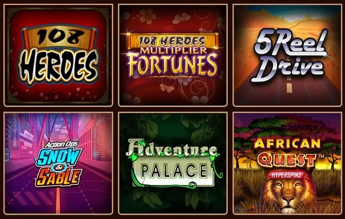 riverbelle casino games