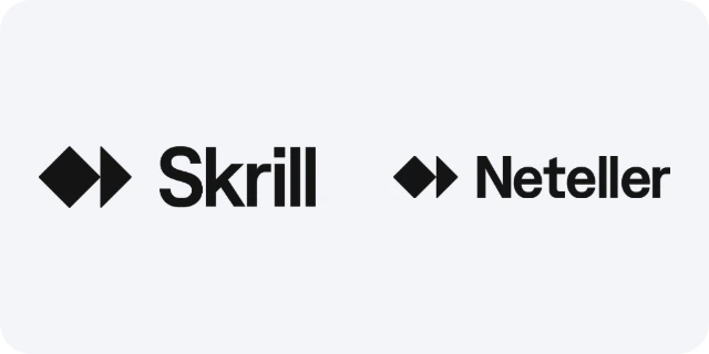 Skrill and Neteller logos